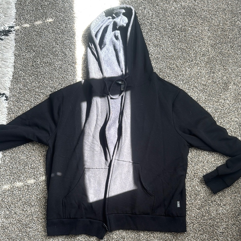 Eddie Bauer Black Zip Up Jacket